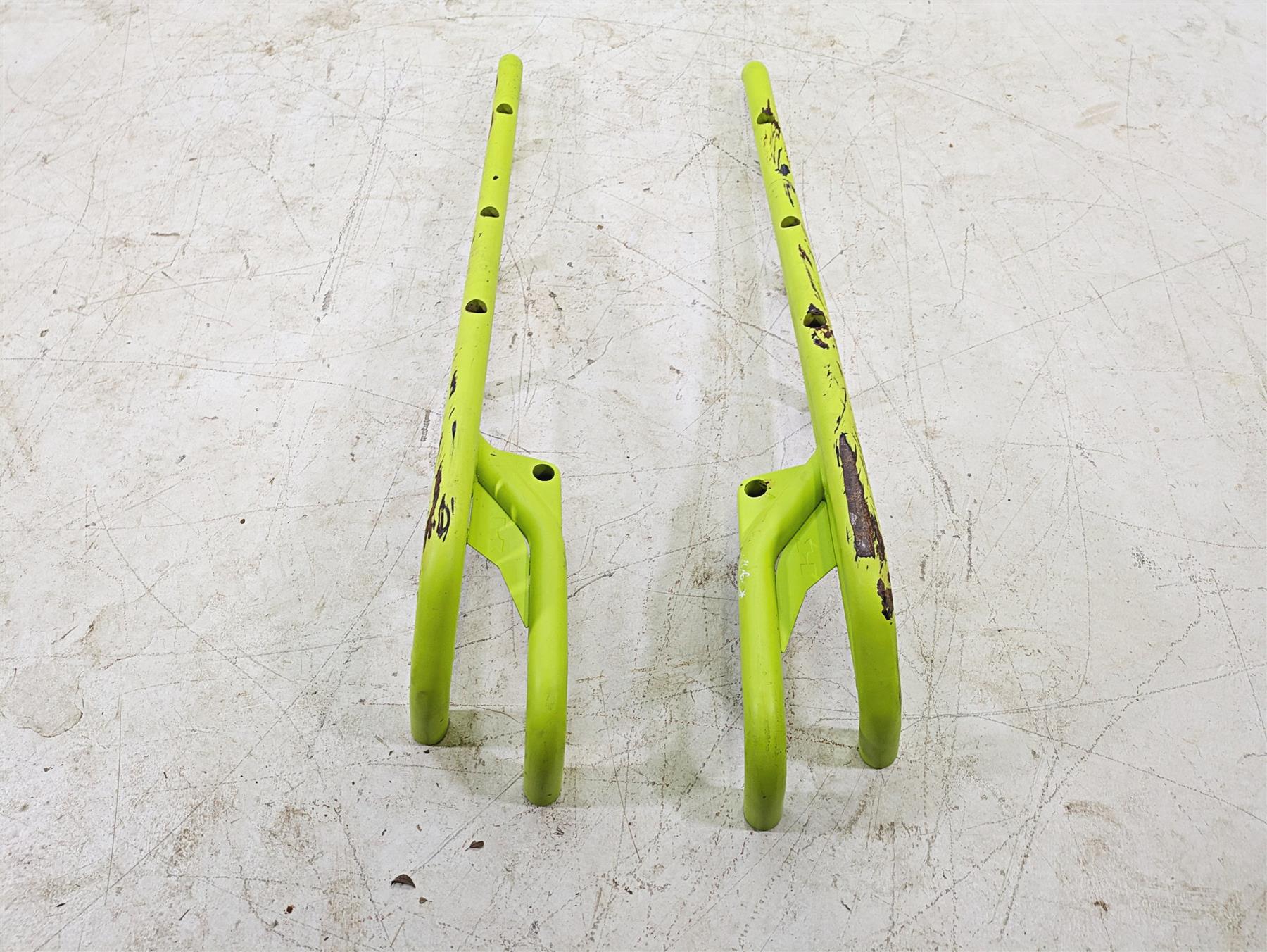 2021 Kawasaki Teryx KRX KRF 1000 Side Rock Bumper Guards Yellow 55020-2316-66Q {{ shop.shopifyCountryName }} - Mototech271