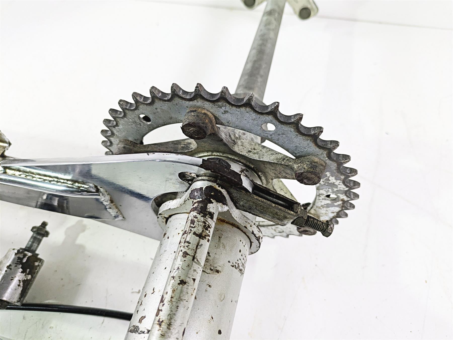 2001 Yamaha Banshee YFZ350 +6" Extended Rear Swingarm Axle Caliper Chain Set {{ shop.shopifyCountryName }} - Mototech271