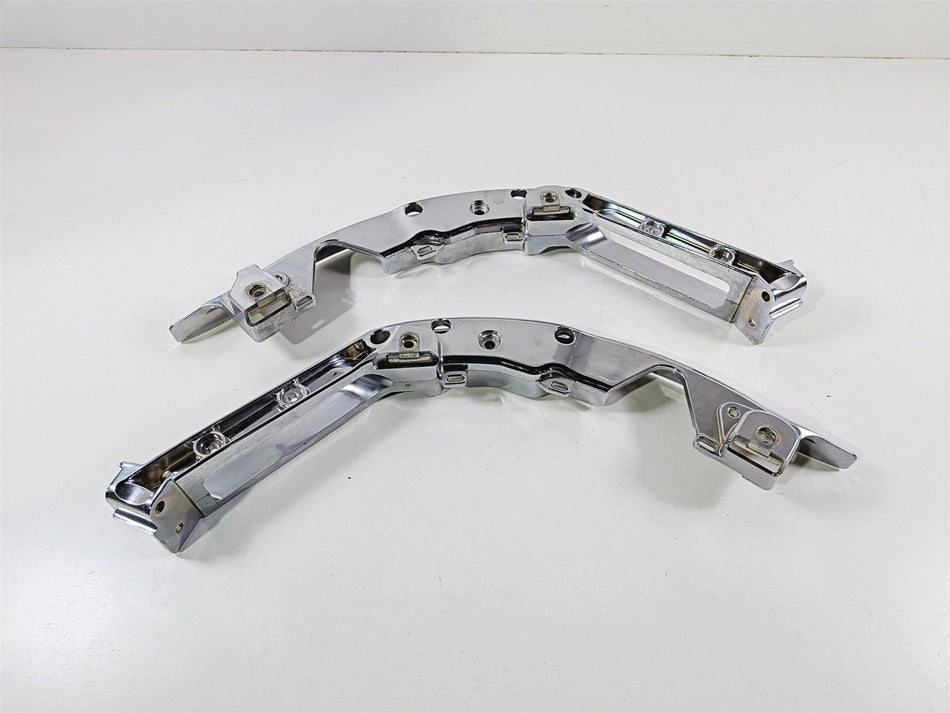 2014 Harley Touring FLHTK Electra Glide Rear Chrome Saddlebag Holder 90200503-Mototech271