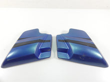 Load image into Gallery viewer, 2014 Harley Touring FLHTK Electra Glide Side Cover Set Daytona Blue 66250-09 | Mototech271
