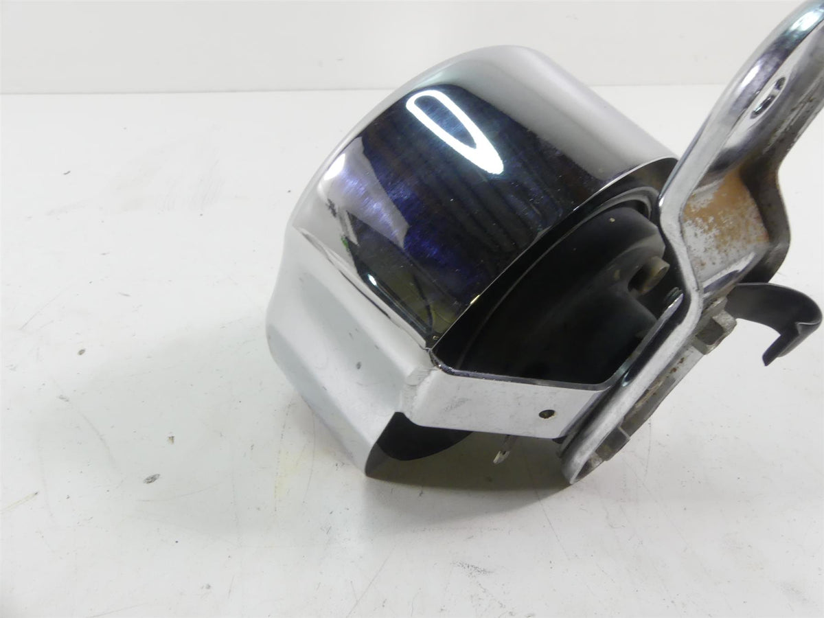 2005 Harley FXDWGI Dyna Wide Glide Horn With Chrome Skull Cover 61300478A {{ shop.shopifyCountryName }} - Mototech271
