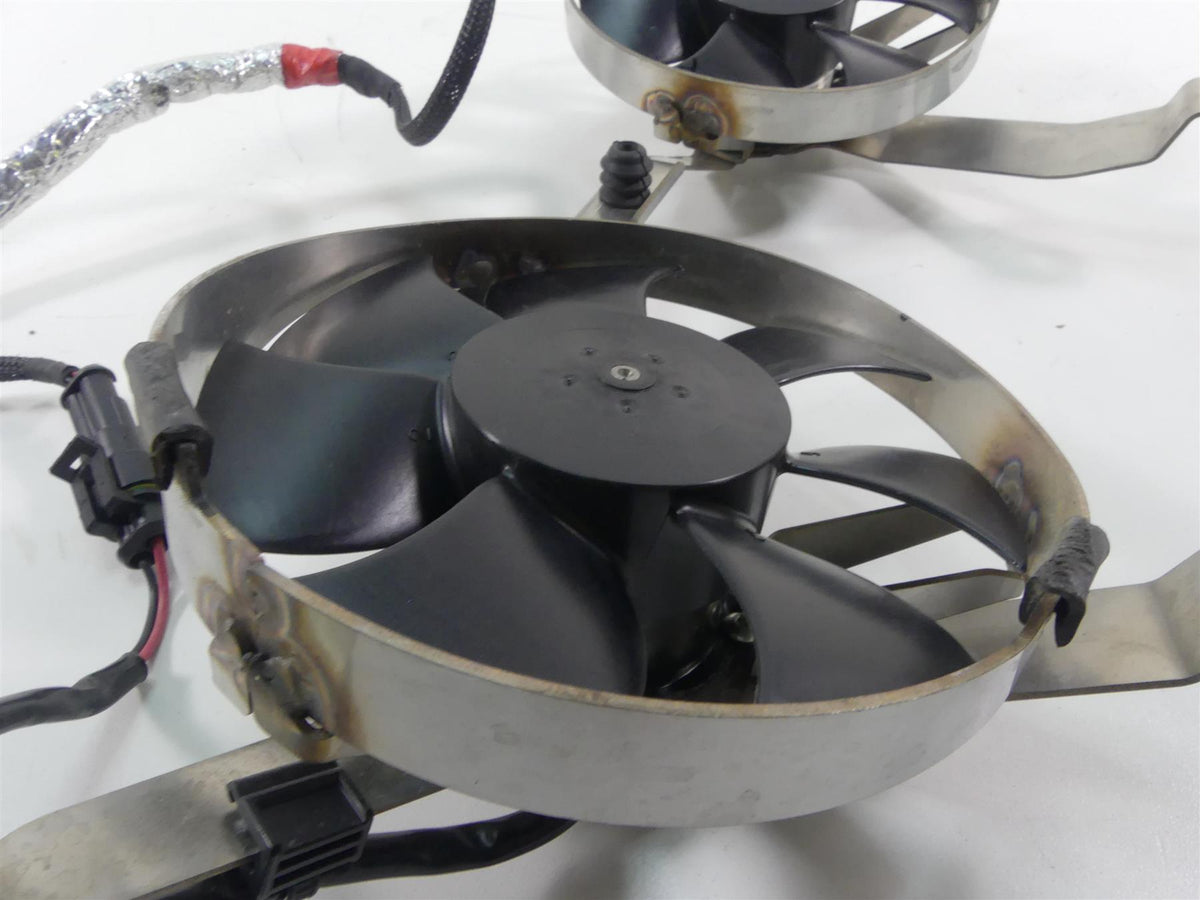 2018 Ducati Panigale 1100 V4 S Radiator Coolant Fan Set 55040311A 82718791AA {{ shop.shopifyCountryName }} - Mototech271