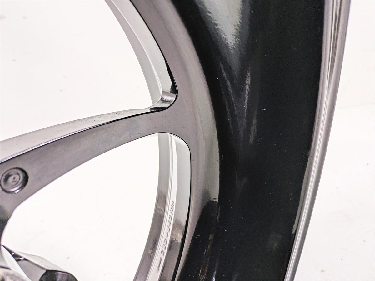 2022 MV Agusta F3 800 Rosso Straight Black Rear Wheel Rim 17x5.5 80A0C3289 {{ shop.shopifyCountryName }} - Mototech271