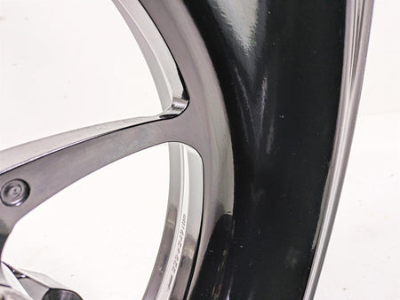 2022 MV Agusta F3 800 Rosso Straight Black Rear Wheel Rim 17x5.5 80A0C3289 {{ shop.shopifyCountryName }} - Mototech271