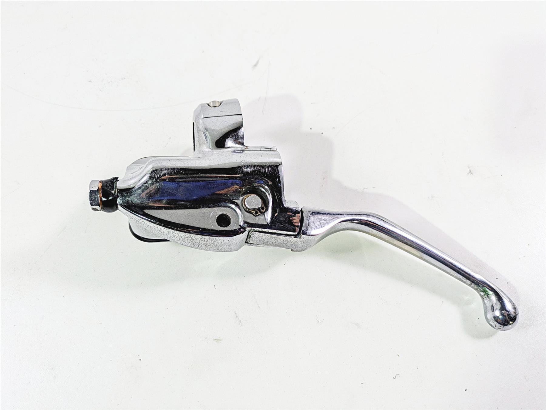 2002 Big Dog Pitbull Harley 1" Clamp Front Brake Master Cylinder Chrome 5/8 {{ shop.shopifyCountryName }} - Mototech271