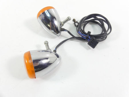 2006 Harley Sportster XL1200 Custom Front Turn Signal Blinker Set 68972-00 {{ shop.shopifyCountryName }} - Mototech271