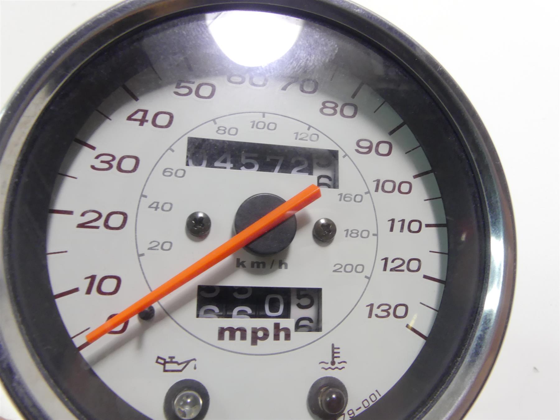 2003 Honda VT1100 C2 Shadow Sabre Speedometer Gauges Instrument 4K 37200-MCK-A01 {{ shop.shopifyCountryName }} - Mototech271