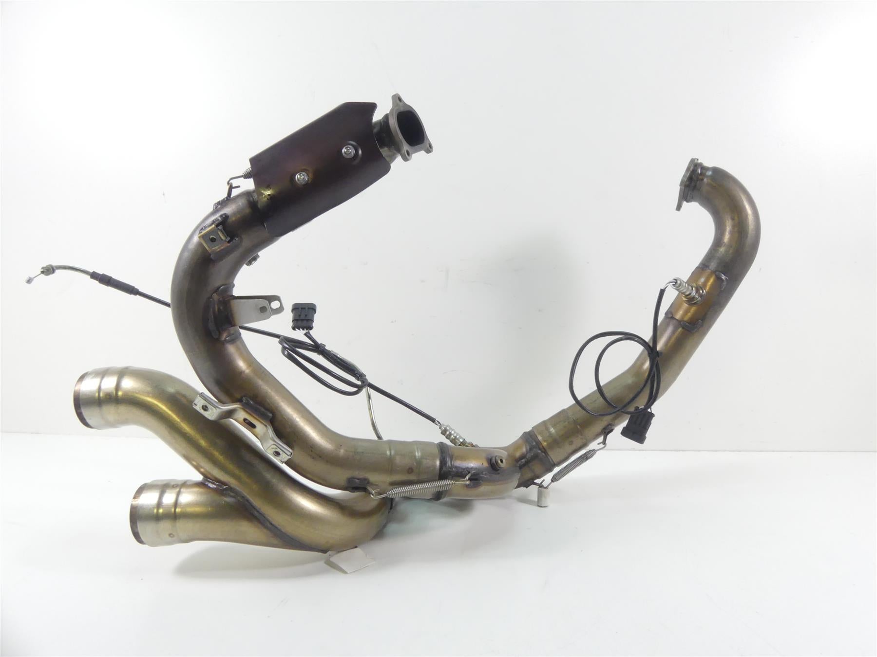 2010 Ducati Streetfighter 1098 S Stock Exhaust Header Manifold Set 57012741B