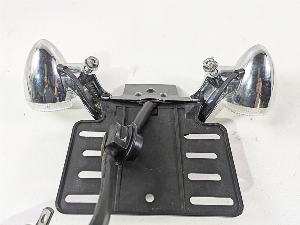 2021 Harley Touring FLTRX Road Glide Rear Led Blinker Plate Holder Bar 73314-10 {{ shop.shopifyCountryName }} - Mototech271