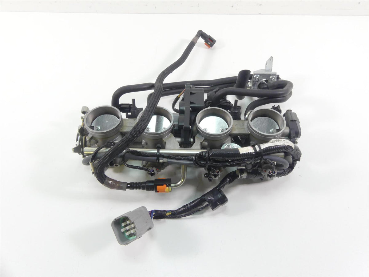 2012 Kawasaki ZX1400 ZX14R Ninja Throttle Body Bodies & Wiring Set 16163-0780 {{ shop.shopifyCountryName }} - Mototech271