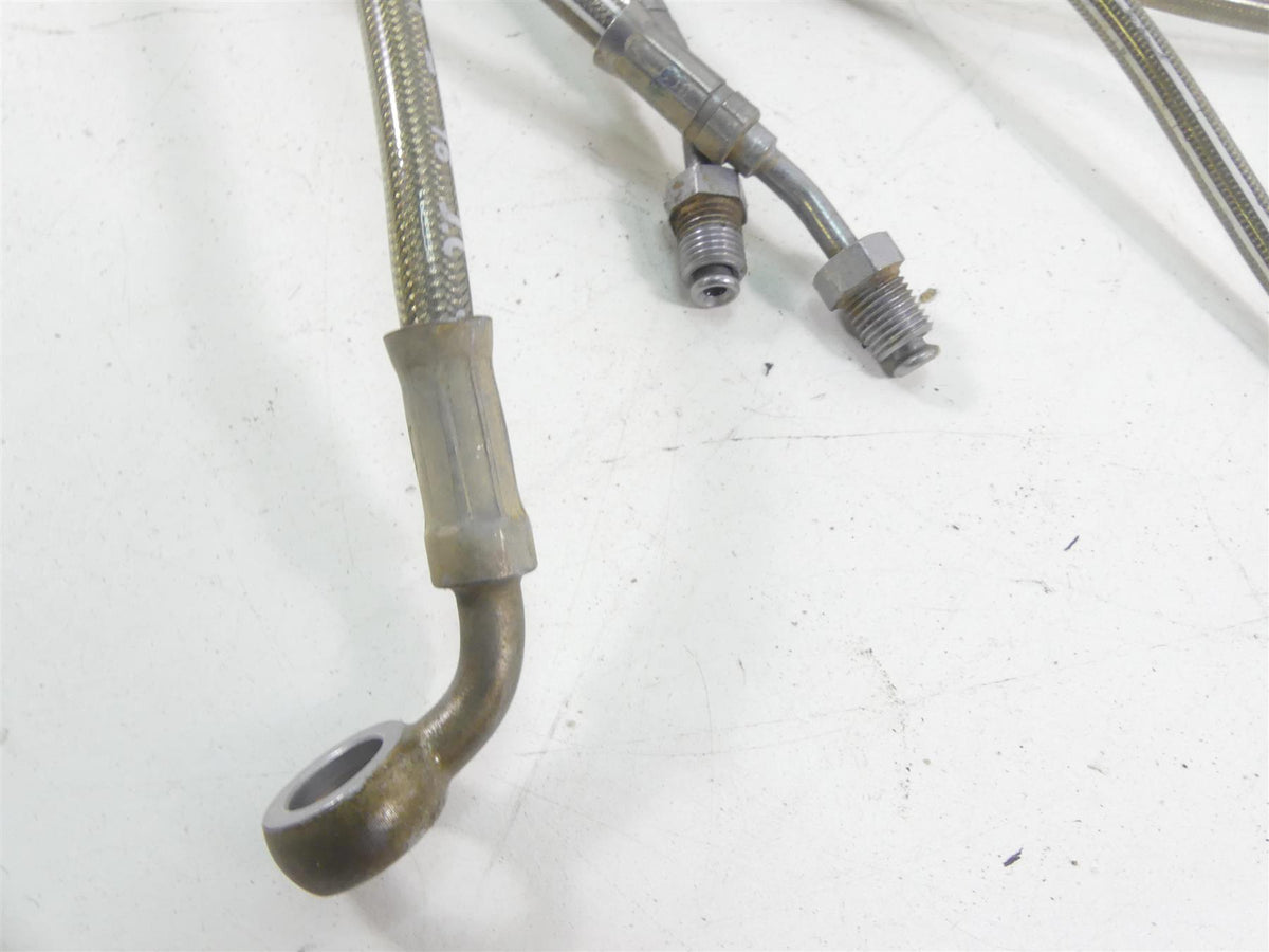 2018 Polaris RZR 1000 RS1 Front Rear Brake Line Hose Set 1912908 1912907 1912956 {{ shop.shopifyCountryName }} - Mototech271