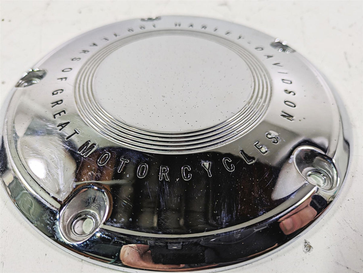 2003 Harley Touring FLHTCUI 100TH E-Glide Primary Drive Derby Cover 60720-03 {{ shop.shopifyCountryName }} - Mototech271