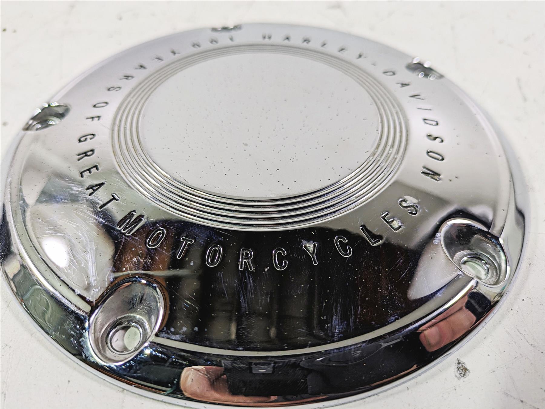 2003 Harley Touring FLHTCUI 100TH E-Glide Primary Drive Derby Cover 60720-03 {{ shop.shopifyCountryName }} - Mototech271