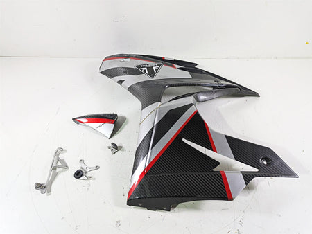 2020 Triumph Daytona 765 Moto2 Left Side Carbon Cover Fairing -Broken T2309797 {{ shop.shopifyCountryName }} - Mototech271