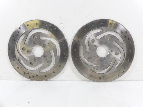 2007 Harley FLHTCU SE2 CVO Electra Glide Front Brake Rotor Disc Set 44156-00 | Mototech271