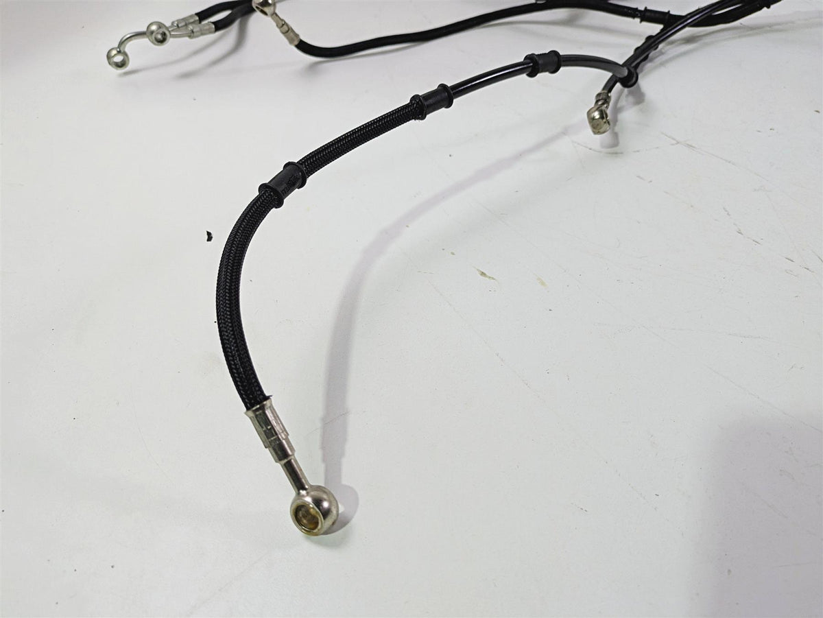 2016 Ducati Monster 1200 S Front Rear Abs Brake Line Set 61810531B 61910493B {{ shop.shopifyCountryName }} - Mototech271