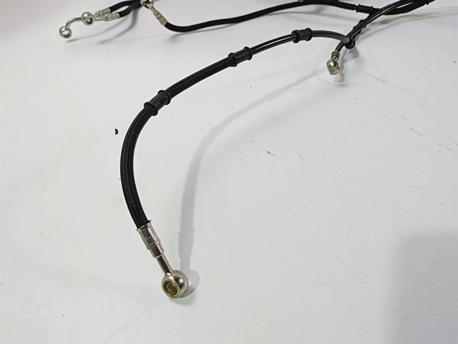 2016 Ducati Monster 1200 S Front Rear Abs Brake Line Set 61810531B 61910493B {{ shop.shopifyCountryName }} - Mototech271