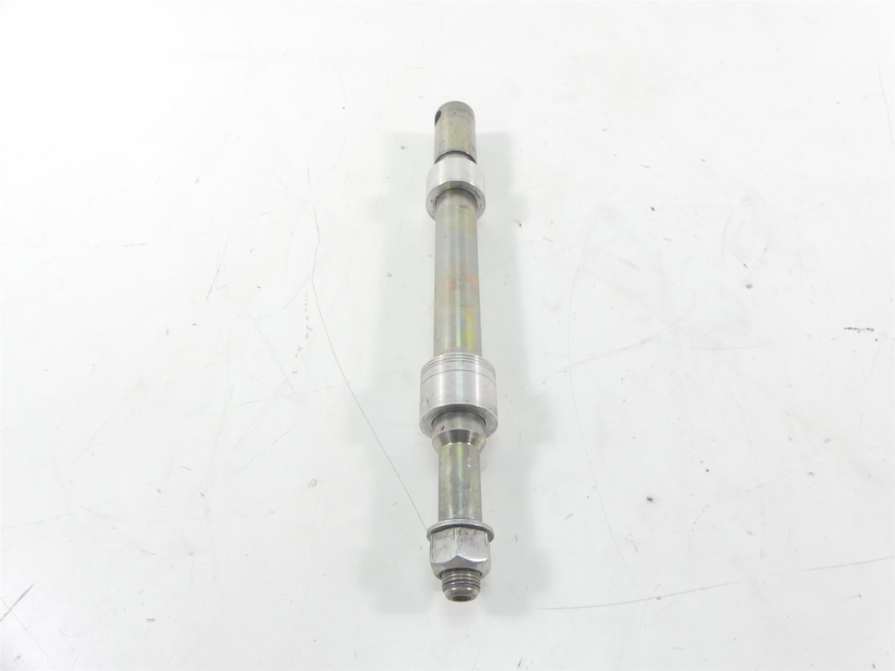2009 Harley FXDF Dyna Fat Bob Straight 25mm Front Axle Wheel Spindle 41547-07A {{ shop.shopifyCountryName }} - Mototech271