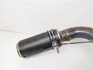 2010 Ducati Streetfighter 1098 S Sc Project Modified Exhaust System Bent
