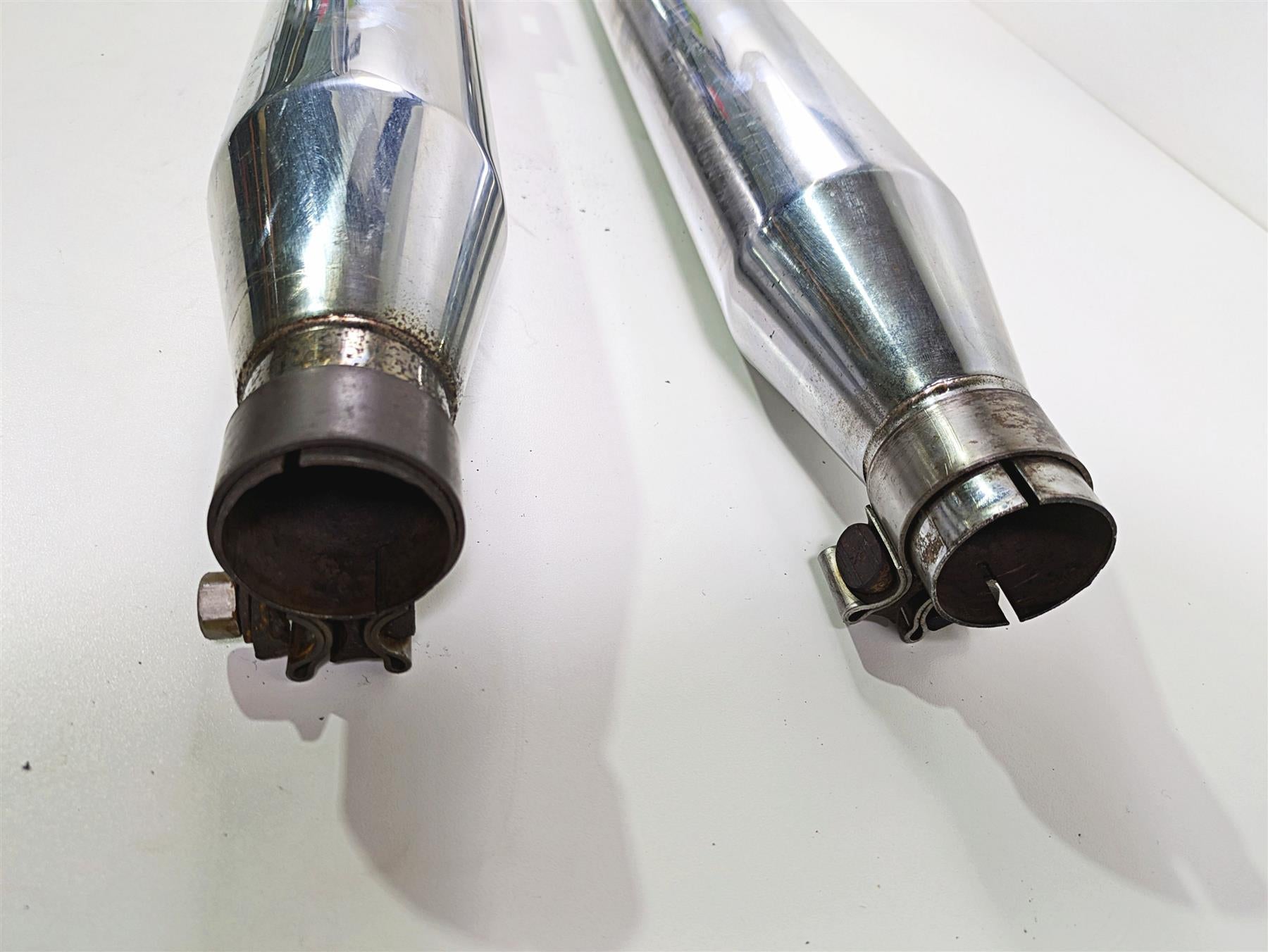 2010 Harley Touring FLHTK Electra Glide Rinehart 3.5" Slip On Mufflers 500-0100 {{ shop.shopifyCountryName }} - Mototech271
