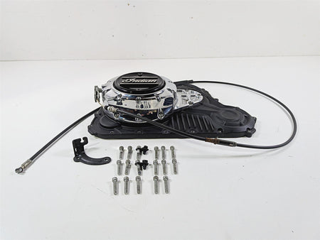 2021 Indian Scout 1200 Engine Side Chrome Clutch Cover 5632943 5143238 {{ shop.shopifyCountryName }} - Mototech271