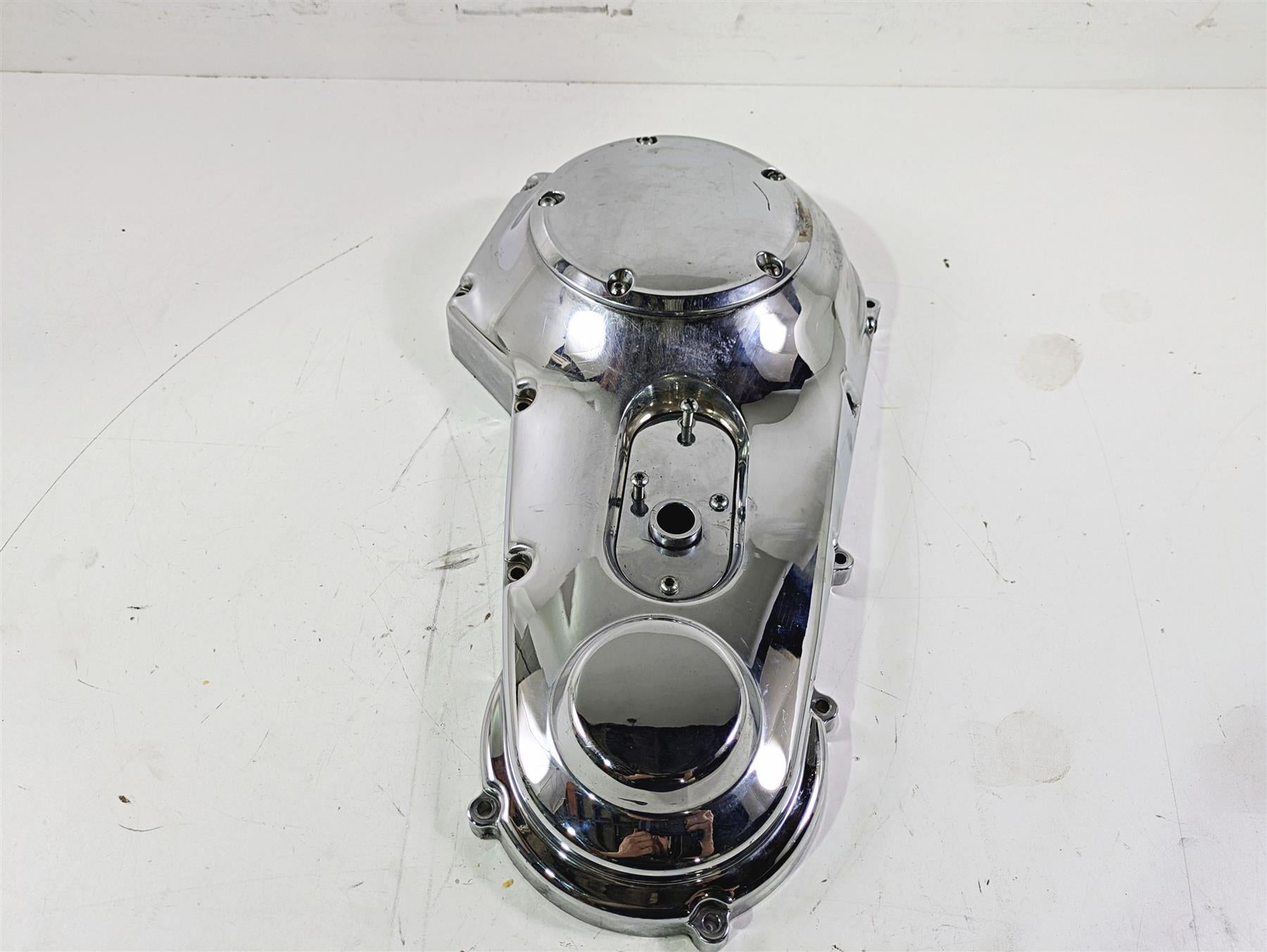 2002 Harley Dyna FXDL Low Rider Outer Primary Drive Clutch Cover 60506-99 {{ shop.shopifyCountryName }} - Mototech271
