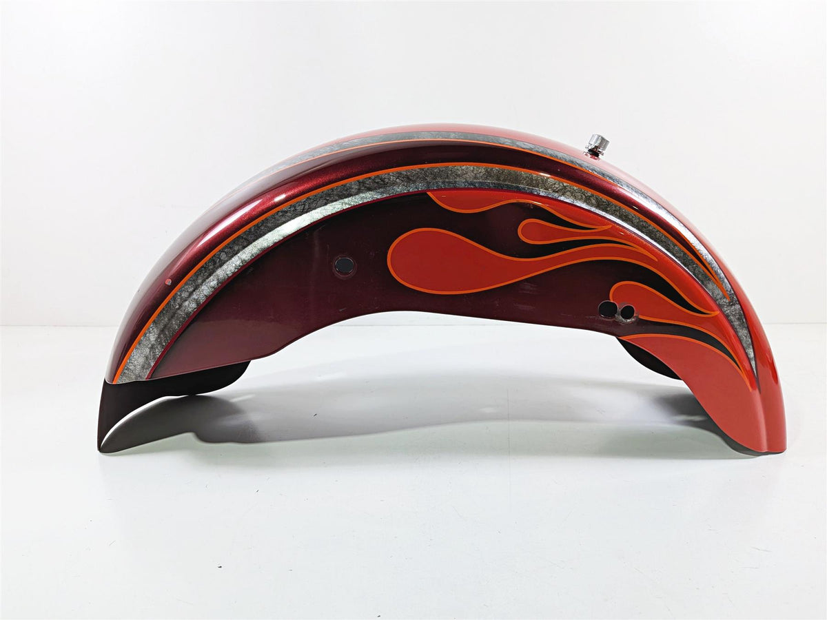 2008 Harley FXDSE CVO Dyna Rear Fender Scarlet Red Pearl Dark Crimson 59634-08-Mototech271