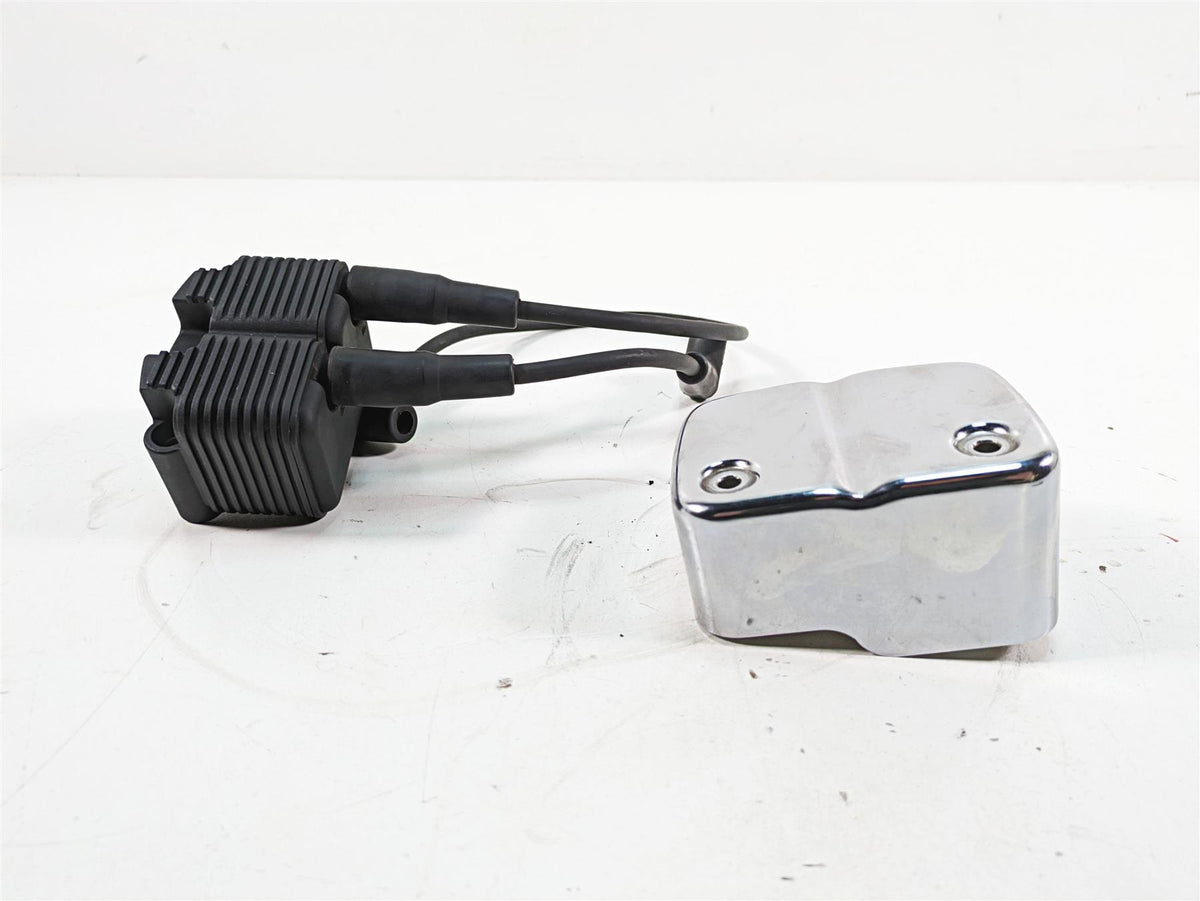 2005 Harley Dyna FXDL Low Rider Ignition Coil Wire Plug + Cover Set 31655-99 {{ shop.shopifyCountryName }} - Mototech271