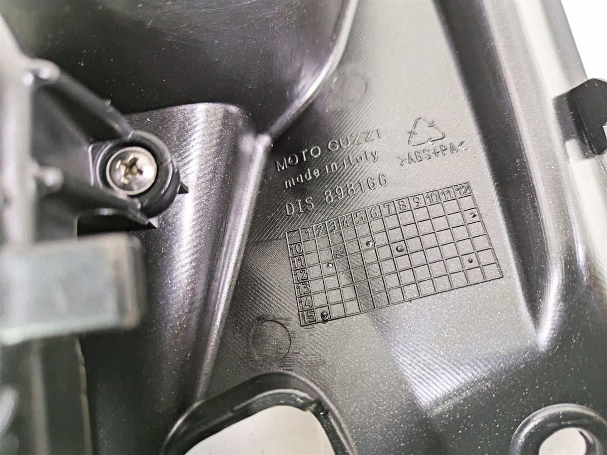 2016 Moto Guzzi Stelvio 1200 8V NTX Inner Dash Gauge Panel Cover 898166 {{ shop.shopifyCountryName }} - Mototech271
