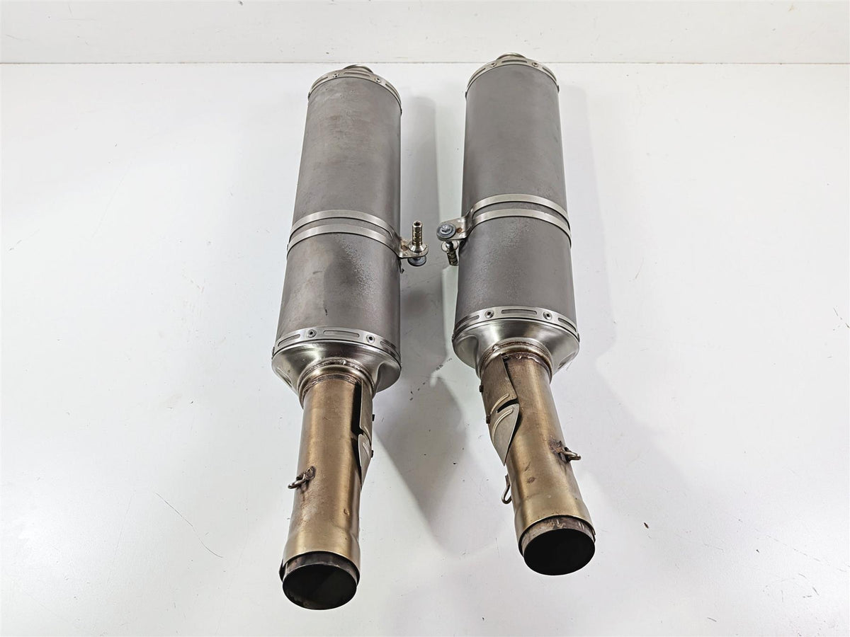 2008 Aprilia RSVR 1000 Factory Titanium Racing Exhaust Pipe Muffler AP8119716 {{ shop.shopifyCountryName }} - Mototech271