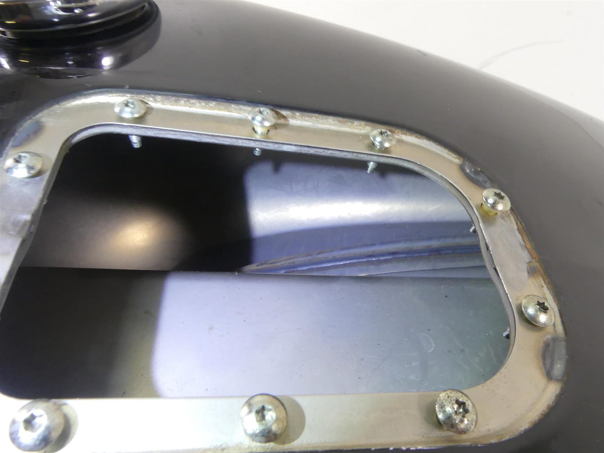 2004 Harley Softail FLSTFI Fat Boy Fuel Gas Petrol Tank Reservoir -Dent 61625-01 {{ shop.shopifyCountryName }} - Mototech271