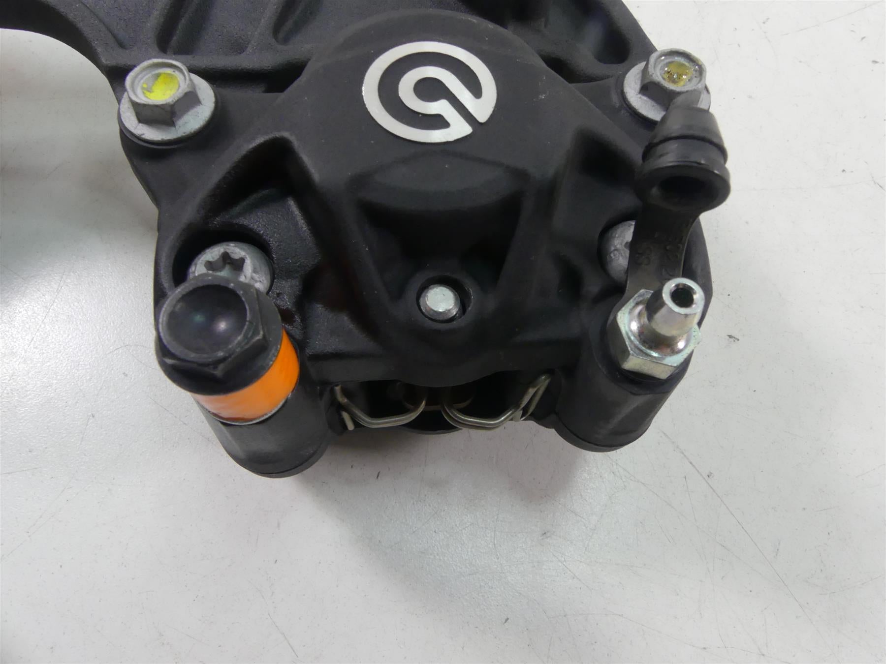 2021 Aprilia RS 660 Rear Brembo Brake Caliper & Bracket Set 2B006457 {{ shop.shopifyCountryName }} - Mototech271