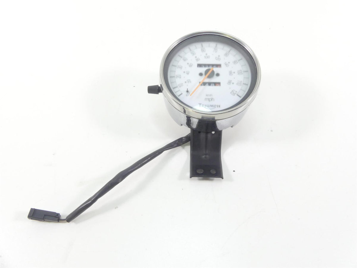 2002 Triumph Bonneville America Speedometer Gauges Instrument 13K T2505081 {{ shop.shopifyCountryName }} - Mototech271
