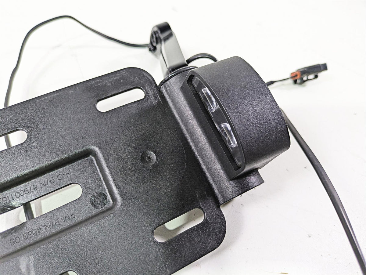 2017 Harley FLS Softail Slim Side License Plate Holder 67900115 {{ shop.shopifyCountryName }} - Mototech271