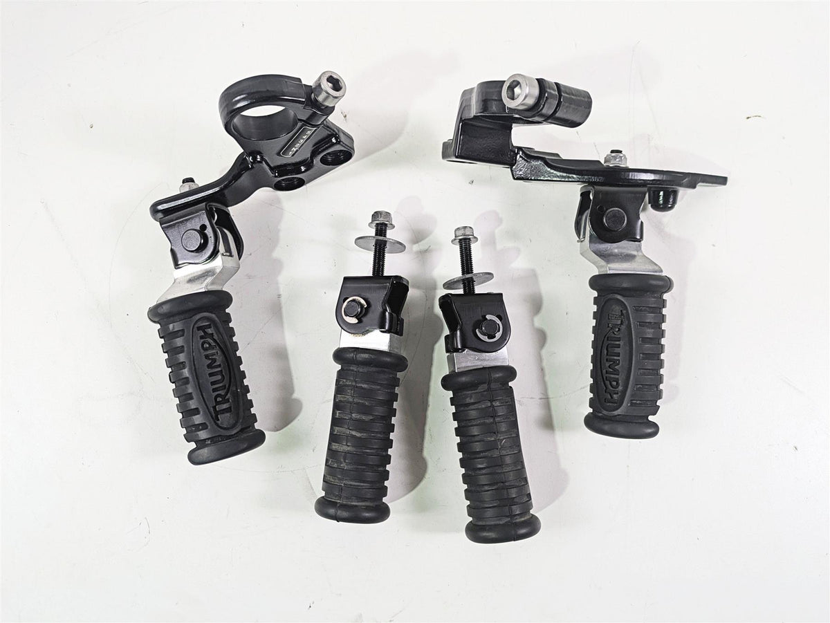 2013 Triumph Bonneville Front Rear Footpeg Rest Set T2070807 T2070806 {{ shop.shopifyCountryName }} - Mototech271