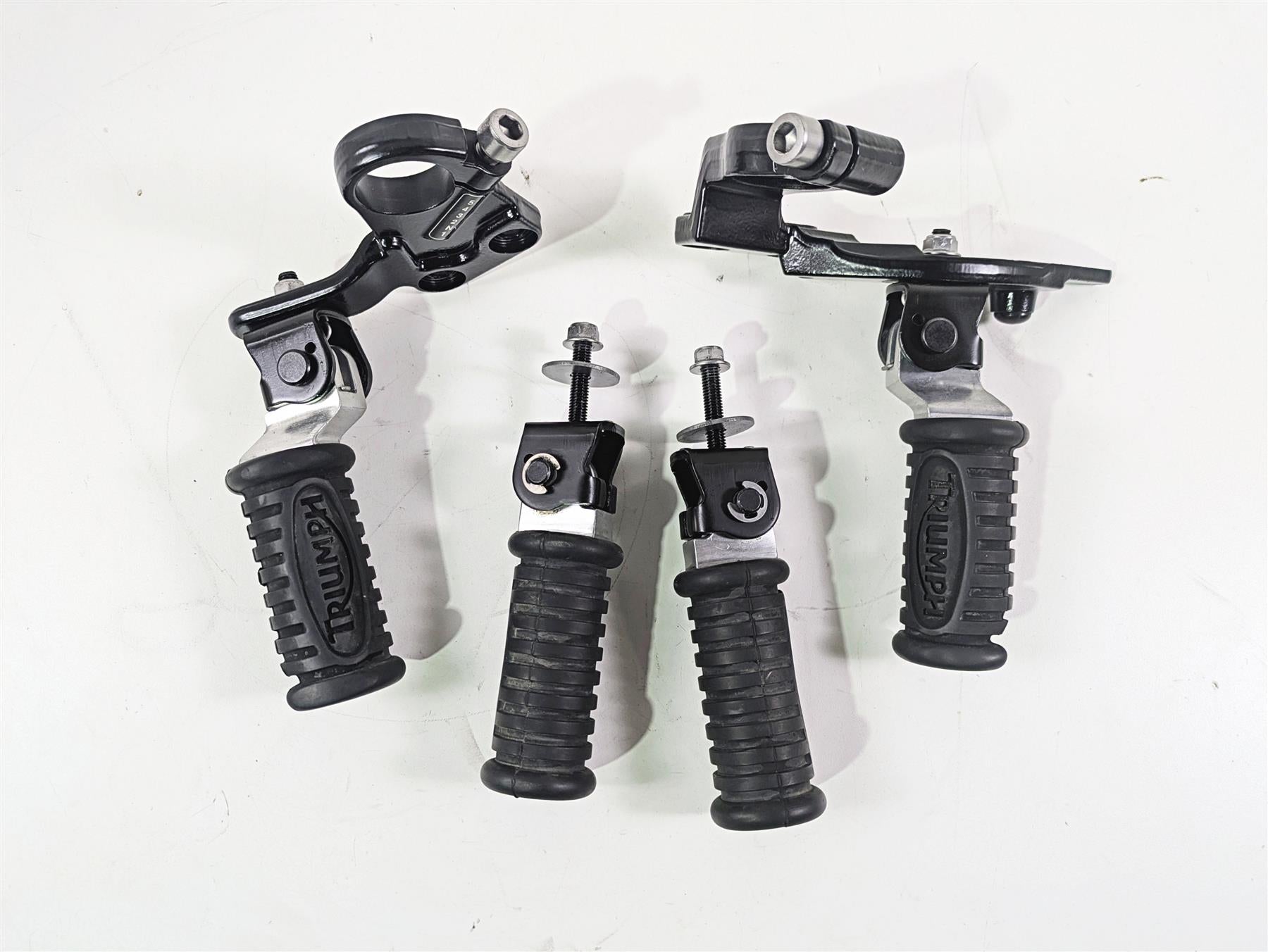 2013 Triumph Bonneville Front Rear Footpeg Rest Set T2070807 T2070806 {{ shop.shopifyCountryName }} - Mototech271