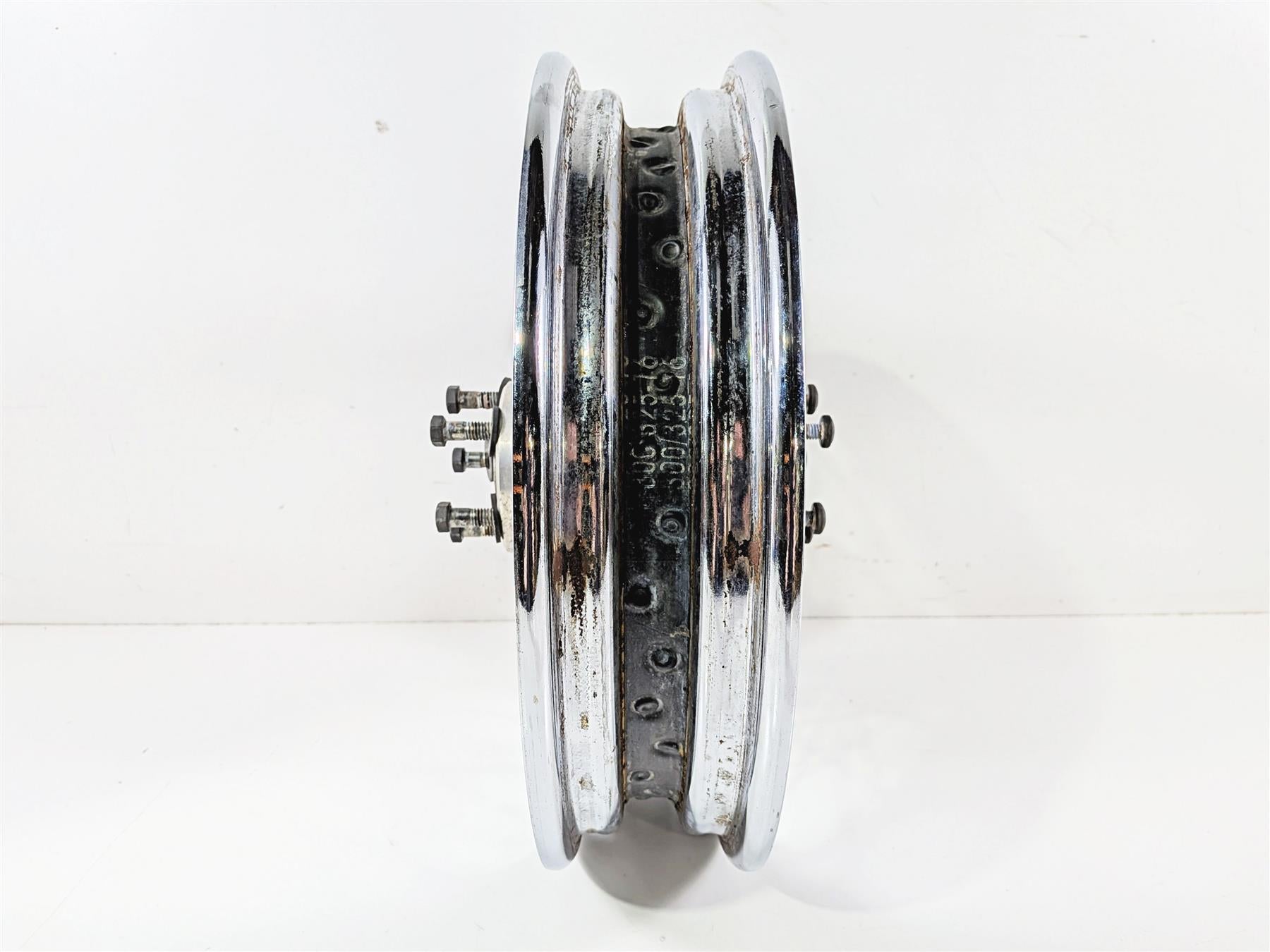 2001 Harley FLHRCI Road King 16x3 Rear Wheel Spoke Rim - Read 40975-05A {{ shop.shopifyCountryName }} - Mototech271