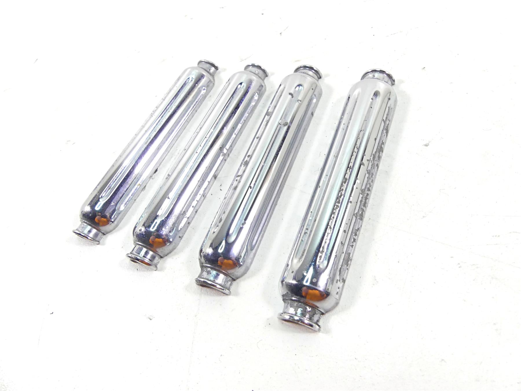 2007 Harley Touring FLHRSE CVO Road King Throttle Cable Chrome Cover Set