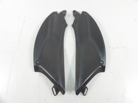 2015 Ducati Diavel Carbon Red Fiber Under Tank Knee Cover Fairing Set 48015241A {{ shop.shopifyCountryName }} - Mototech271