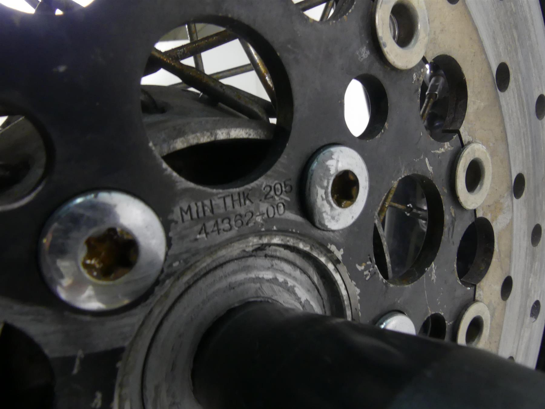 2008 Harley Softail FLSTSB Cross Bones Rear 17x6 Spoke Wheel Rim 44936-08 {{ shop.shopifyCountryName }} - Mototech271