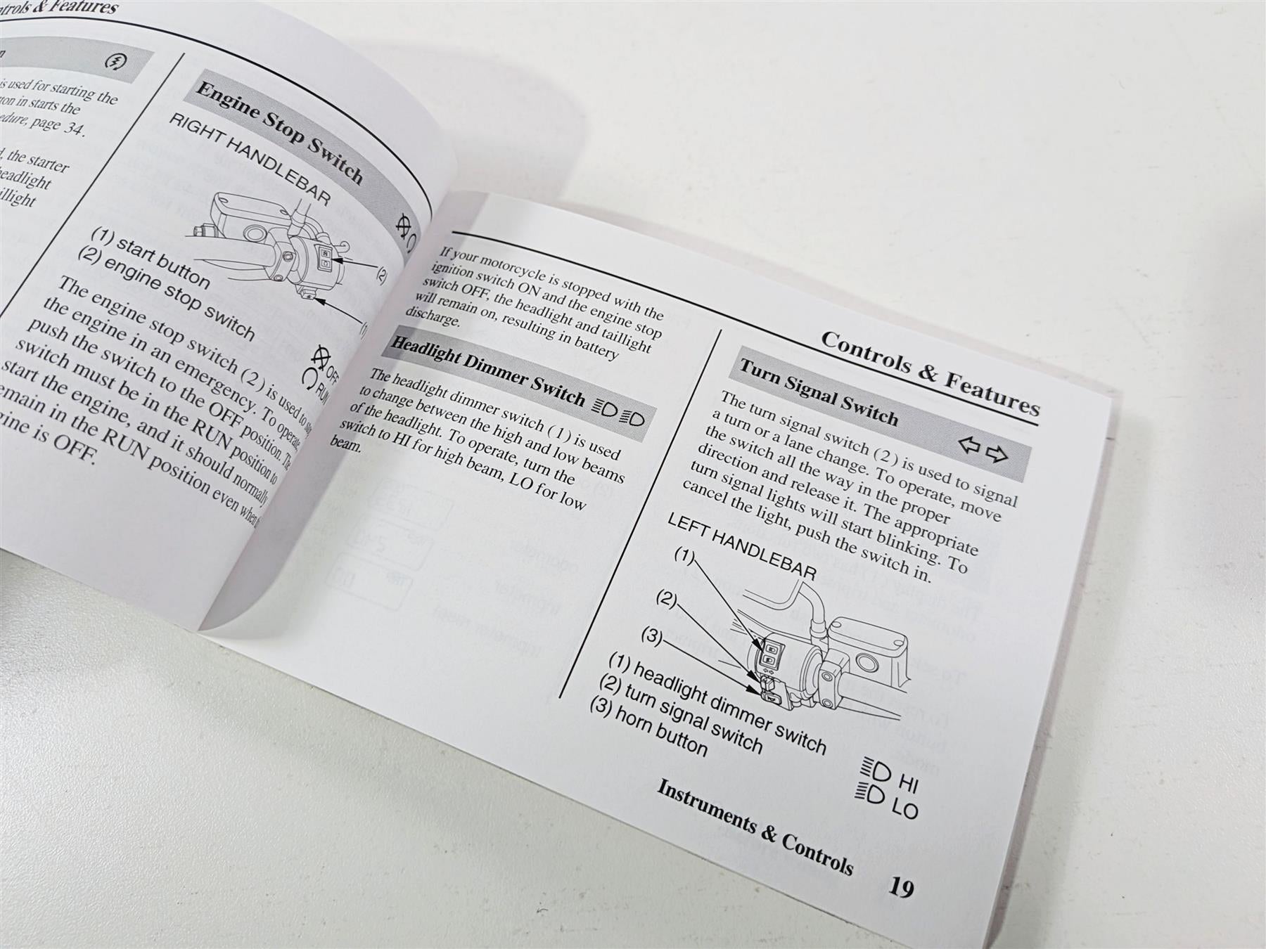2003 Honda V-Twin VTX1800 C Owners Manual Booklet 00X31-MCH-6100 {{ shop.shopifyCountryName }} - Mototech271