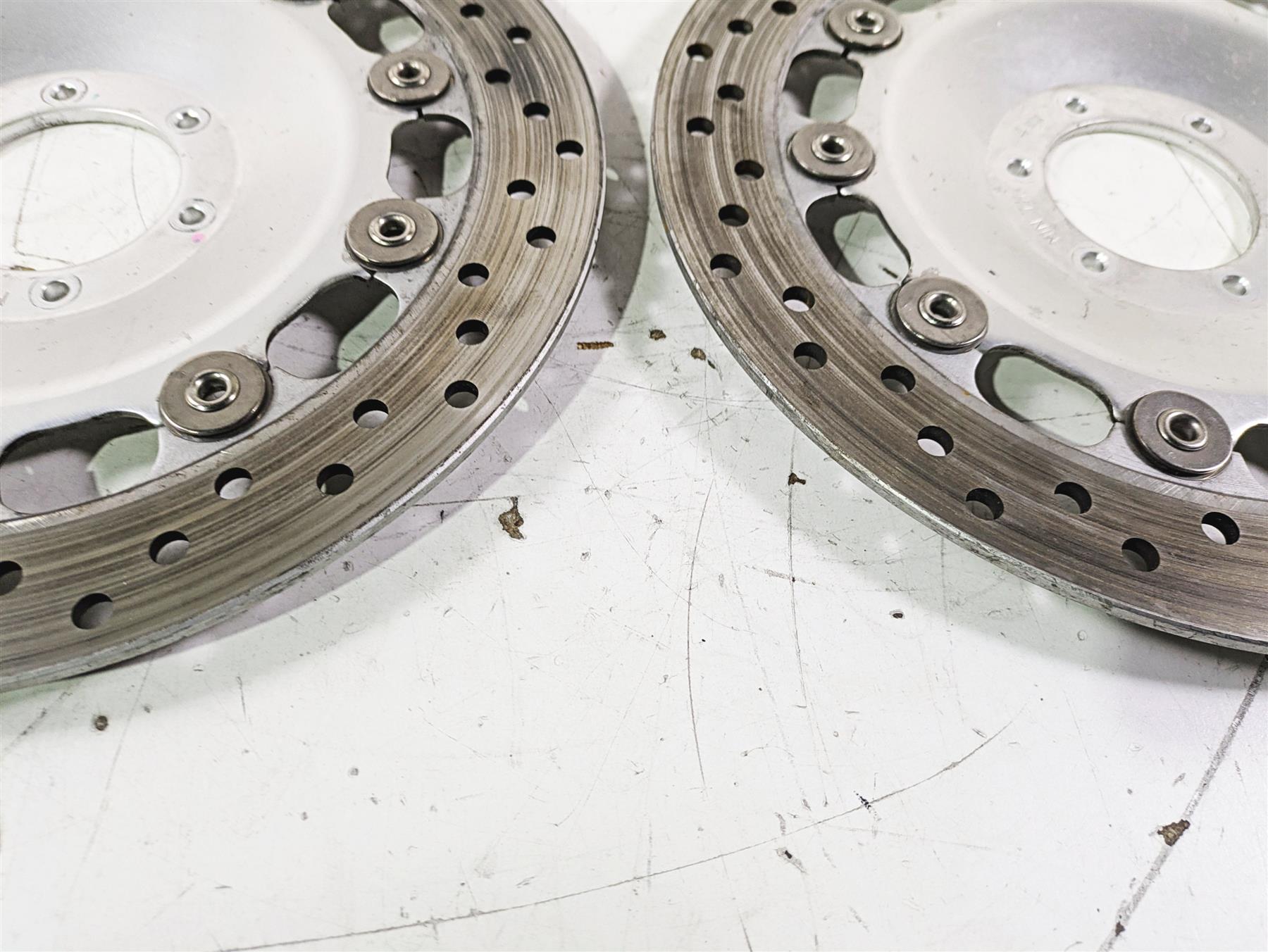 2002 Honda GL1500 CD Valkyrie Deluxe Front Brake Rotor Disc Set 45220-MZ0-003 {{ shop.shopifyCountryName }} - Mototech271