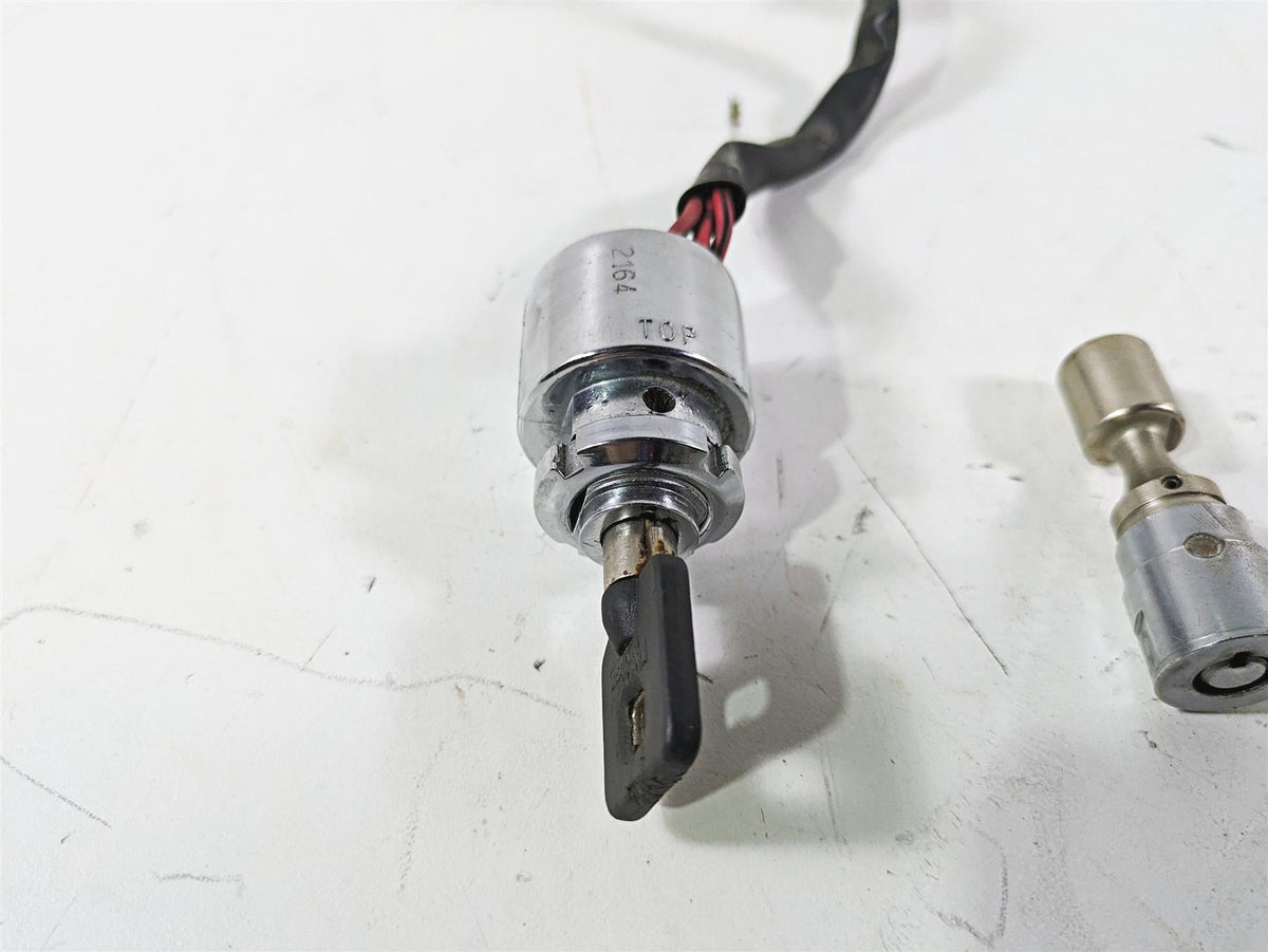2003 Harley Dyna FXDL Low Rider 100TH Ignition Switch Key Steering Lock 71705-97 {{ shop.shopifyCountryName }} - Mototech271