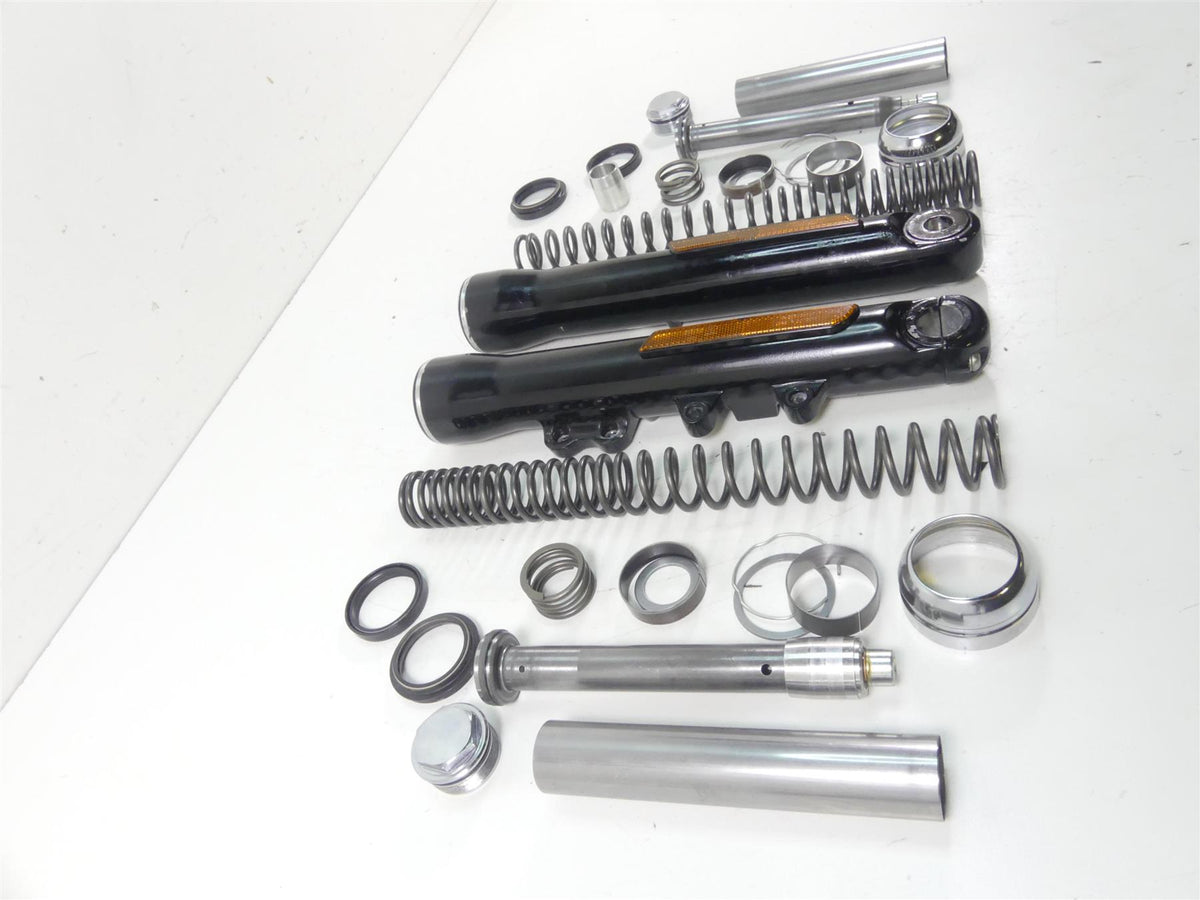 2009 Harley FXDF Dyna Fat Bob Dual Caliper Lower Fork Tubes 48622-08 48623-08 {{ shop.shopifyCountryName }} - Mototech271