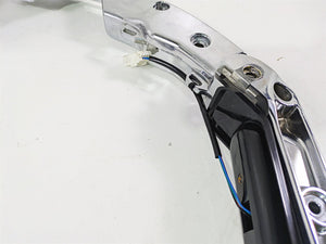 2016 Harley Touring FLHR Road King  Rear Chrome Bag Support & Light Set 90200503