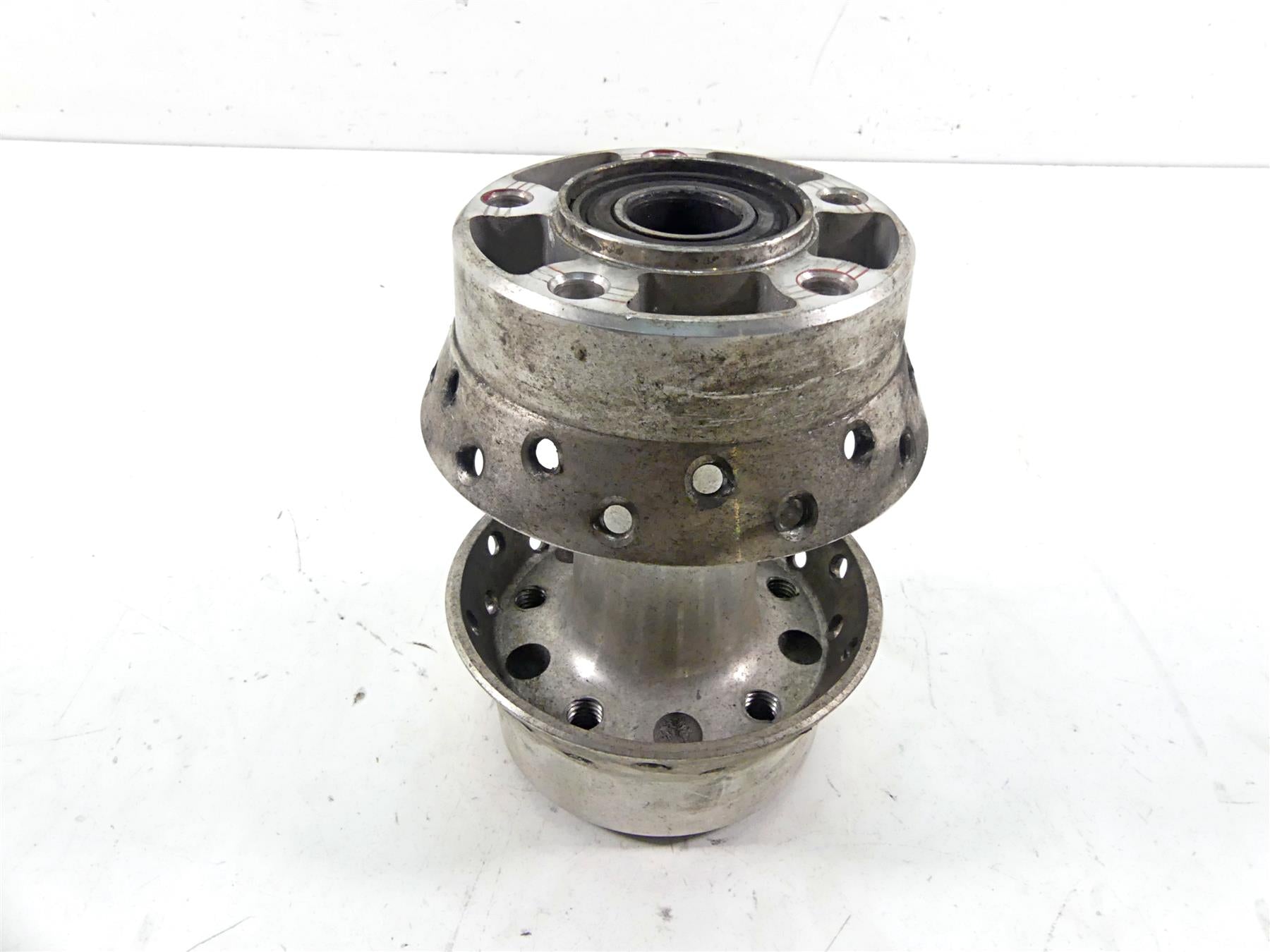 2007 Harley Touring FLHRC Road King Rear Laced Spoke Wheel Hub 16x3 43085-97 {{ shop.shopifyCountryName }} - Mototech271