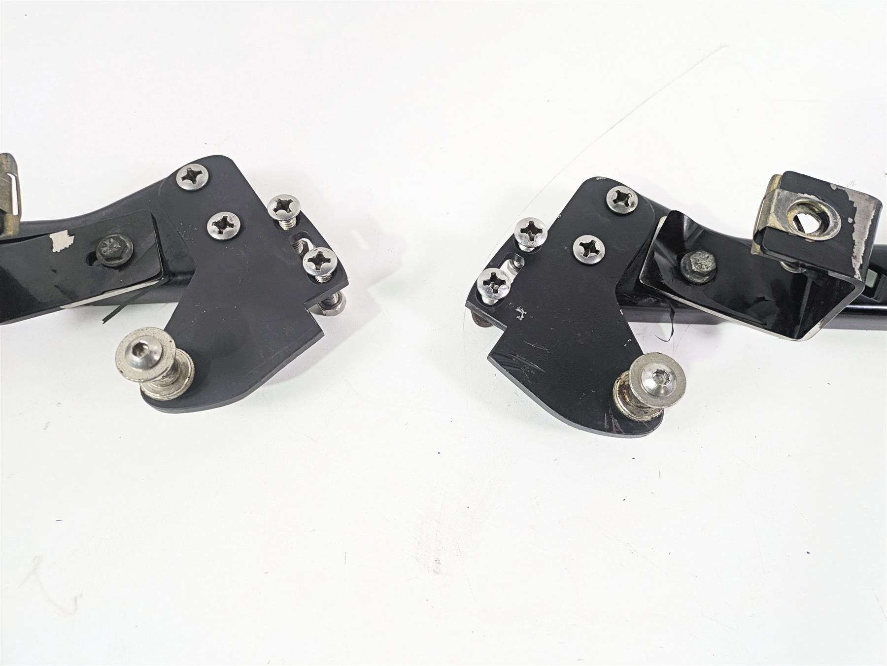 2001 Harley Touring FLHX Street Glide Rear Black Saddle Bag Rack Support Set {{ shop.shopifyCountryName }} - Mototech271