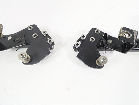2001 Harley Touring FLHX Street Glide Rear Black Saddle Bag Rack Support Set {{ shop.shopifyCountryName }} - Mototech271