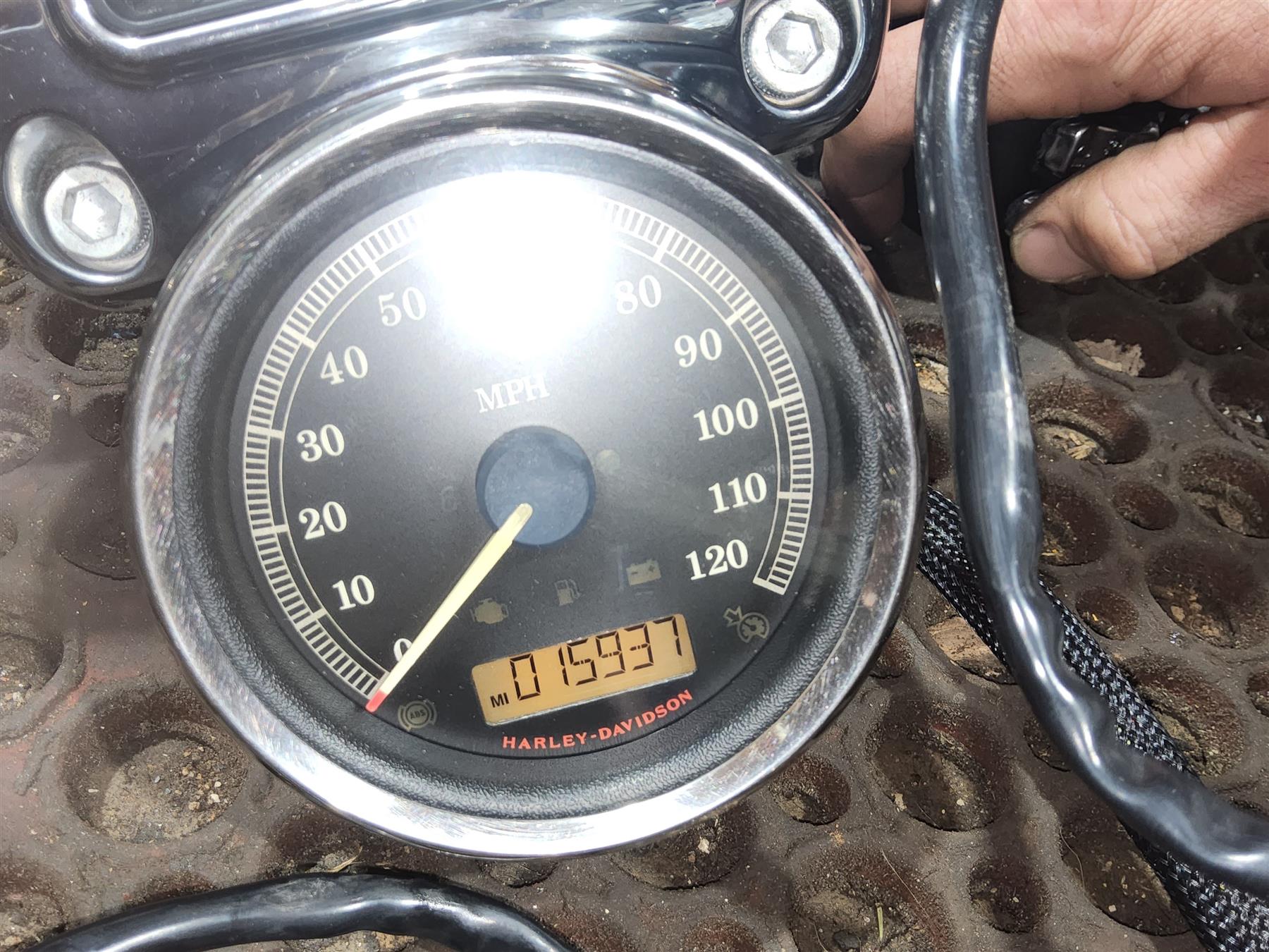 2014 Harley FXSB Softail Breakout Speedometer Gauge Instrument 15k 70900369-Mototech271