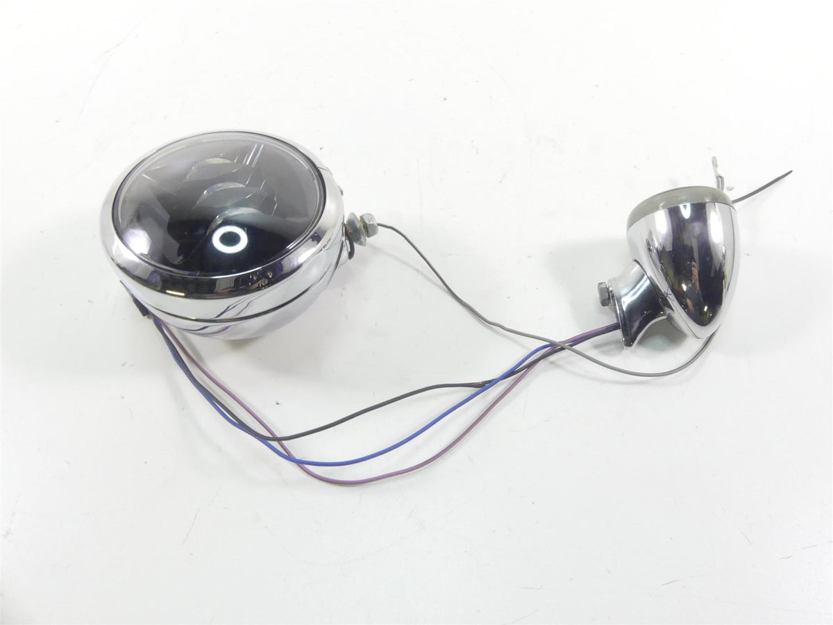 2009 Harley FLHTCU SE4 CVO E-Glide Front Led Spotlight Blinker Set 69218-04 {{ shop.shopifyCountryName }} - Mototech271